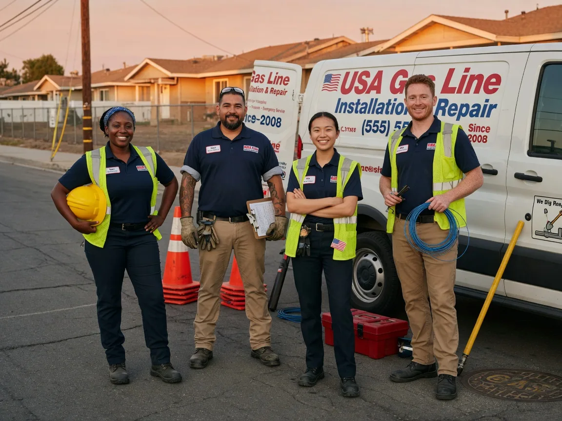 Gas Line Installation company in South El Monte, CA